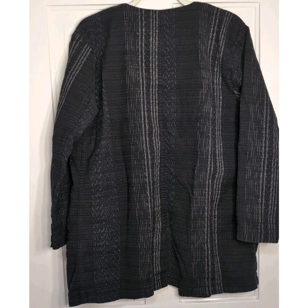 Eileen Fisher "Koshi Crossings" Jacket The Fisher Project Open Woman's M (871) - Picture 4 of 5